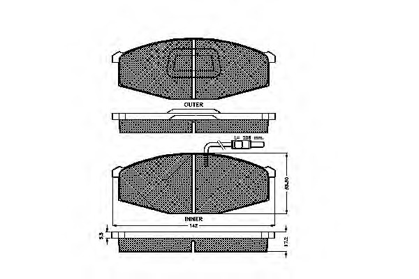 Placute frana