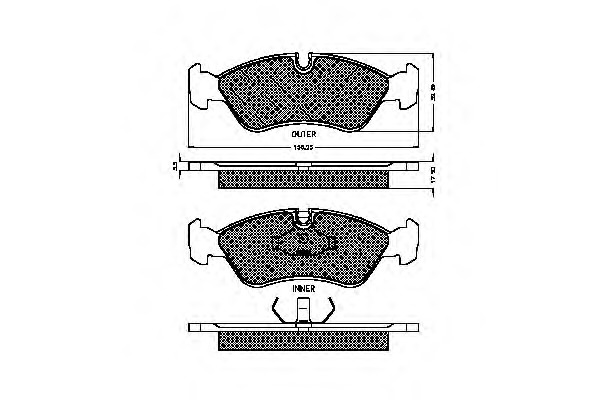 Placute frana