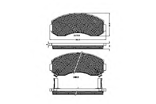 Placute frana