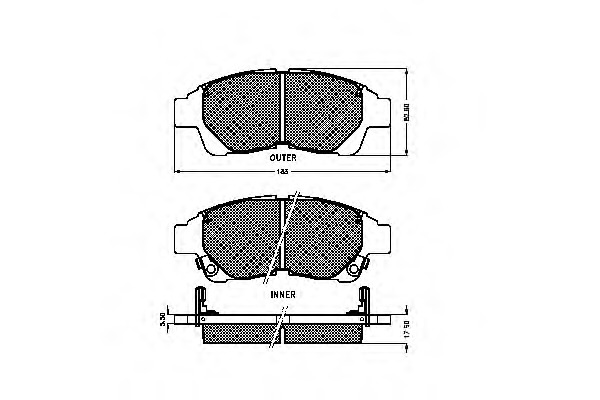 Placute frana