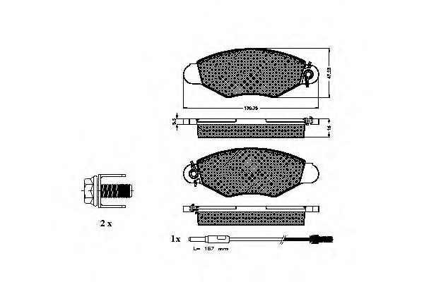 Placute frana