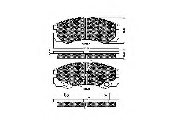 Placute frana