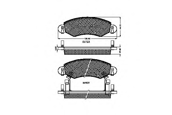 Placute frana