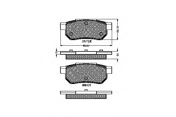 Placute frana