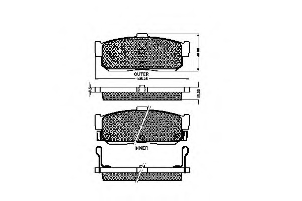 Placute frana