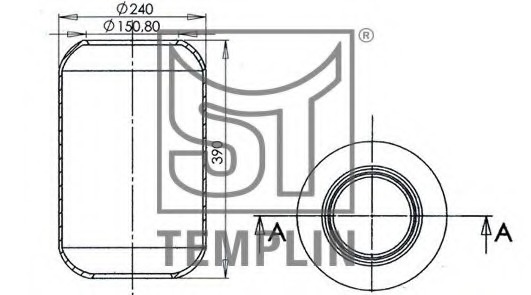 Burduf suspensie pneumatica