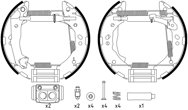 Set saboti frana