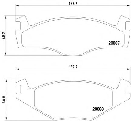 Set frana frana disc