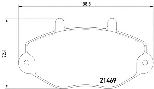 Set frana frana disc