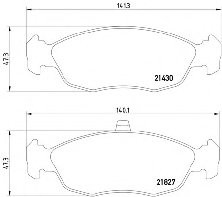 Set frana frana disc