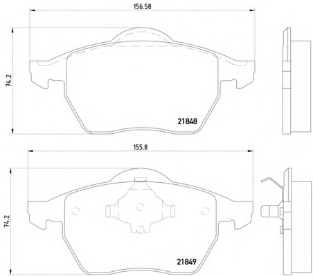 Set frana frana disc