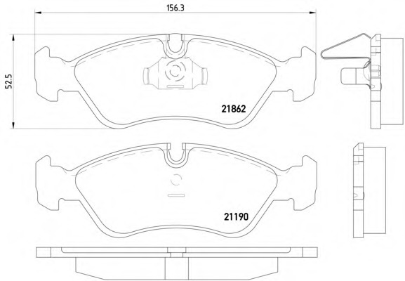 Set frana frana disc