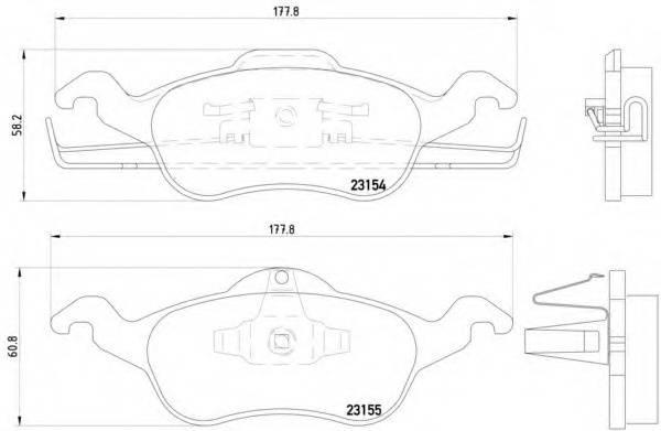 Set frana frana disc