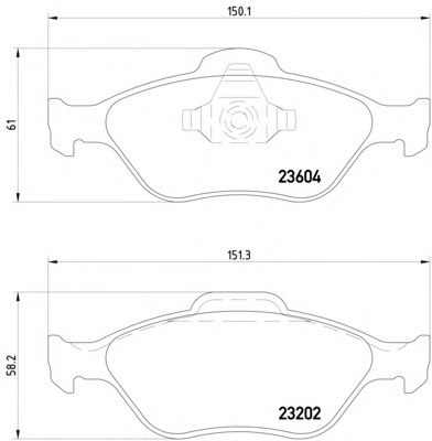 Set frana frana disc