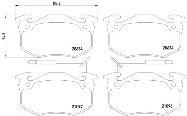 Set frana frana disc