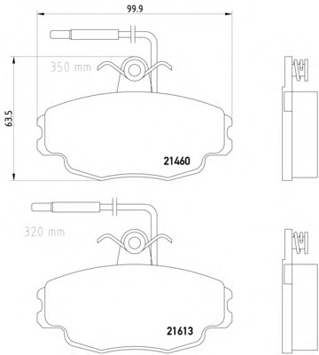 Set frana frana disc