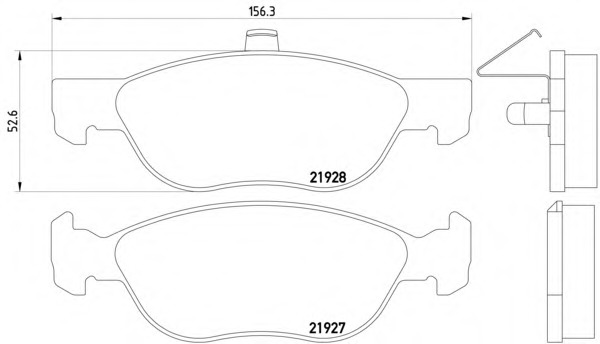 Set frana frana disc