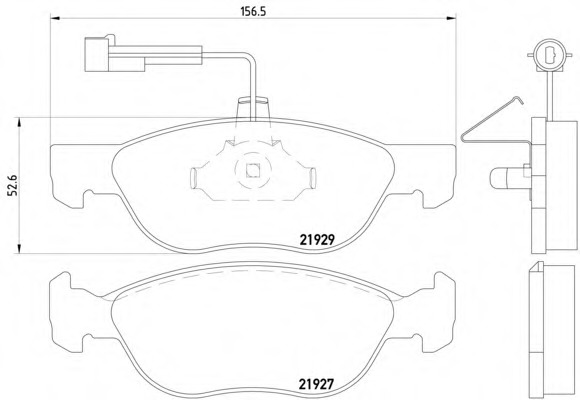 Set frana frana disc