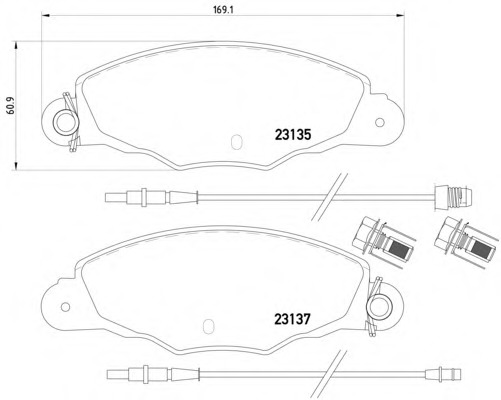 Set frana frana disc