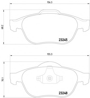 Set frana frana disc