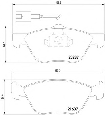 Set frana frana disc