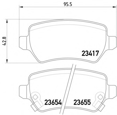 Set frana frana disc