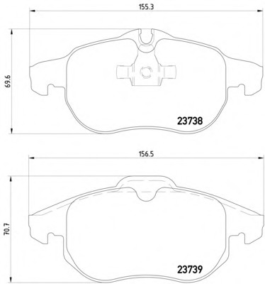 Set frana frana disc