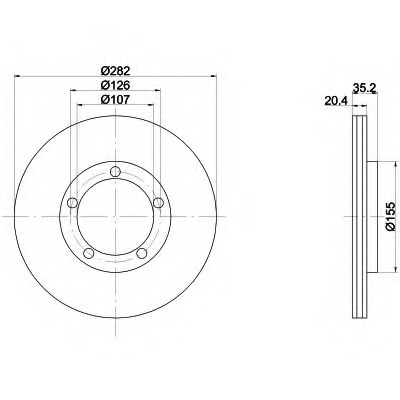 Disc frana