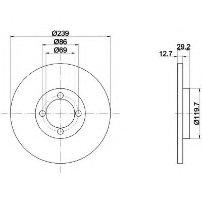 Disc frana