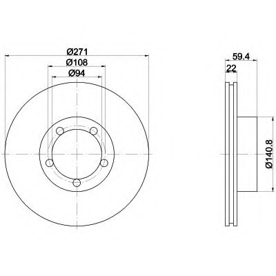 Disc frana