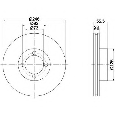 Disc frana