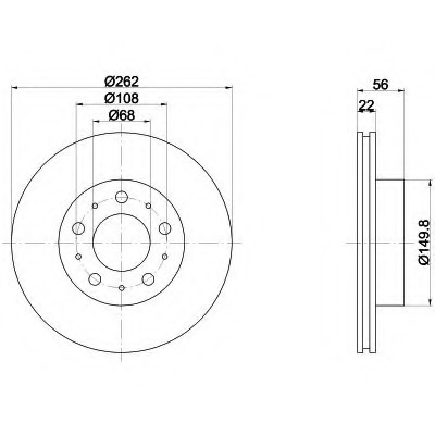 Disc frana