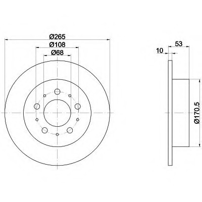 Disc frana