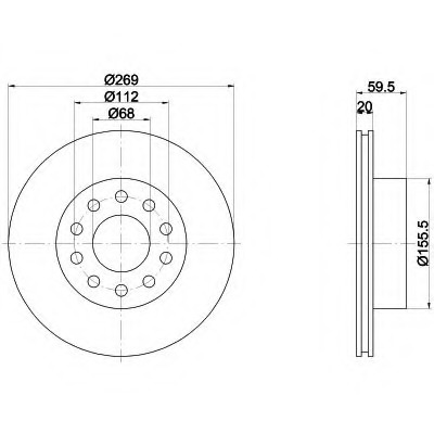 Disc frana