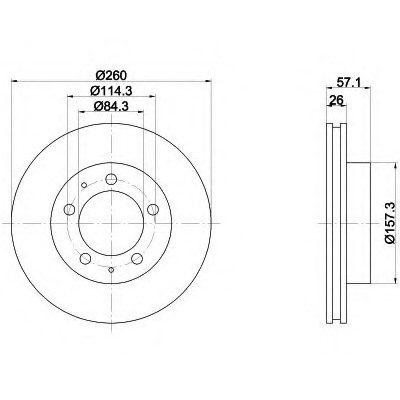 Disc frana