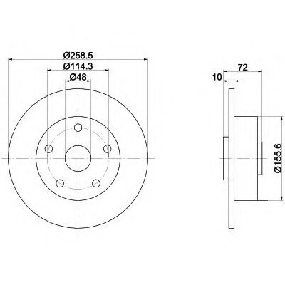 Disc frana