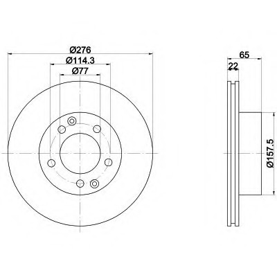 Disc frana