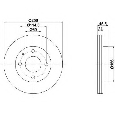 Disc frana