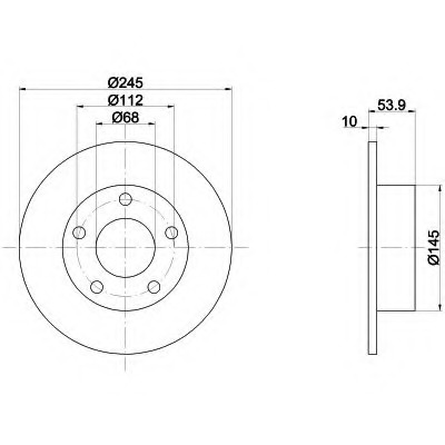 Disc frana