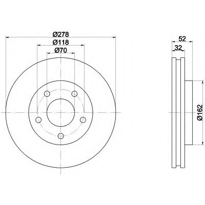 Disc frana