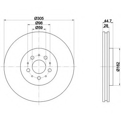 Disc frana