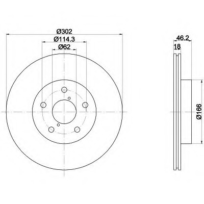 Disc frana