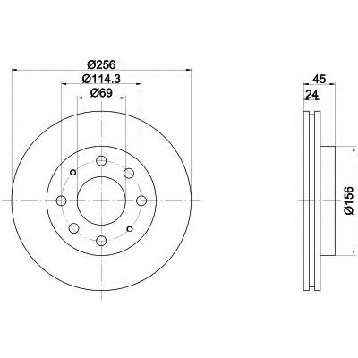 Disc frana