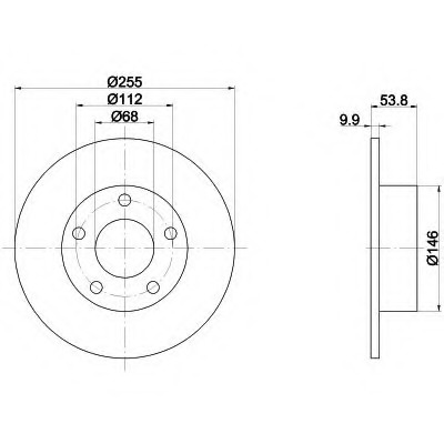 Disc frana