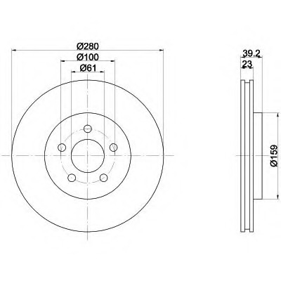 Disc frana