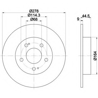 Disc frana