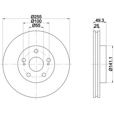 Disc frana