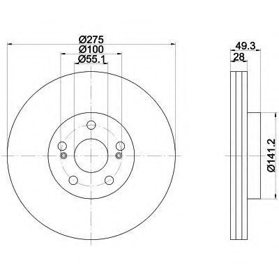 Disc frana