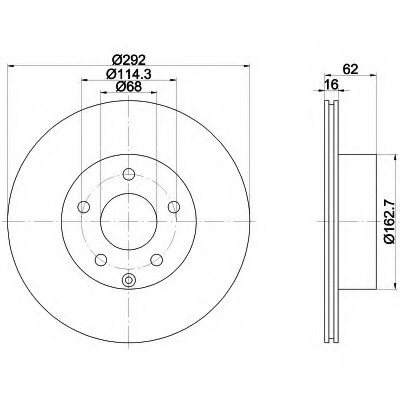 Disc frana