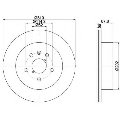 Disc frana